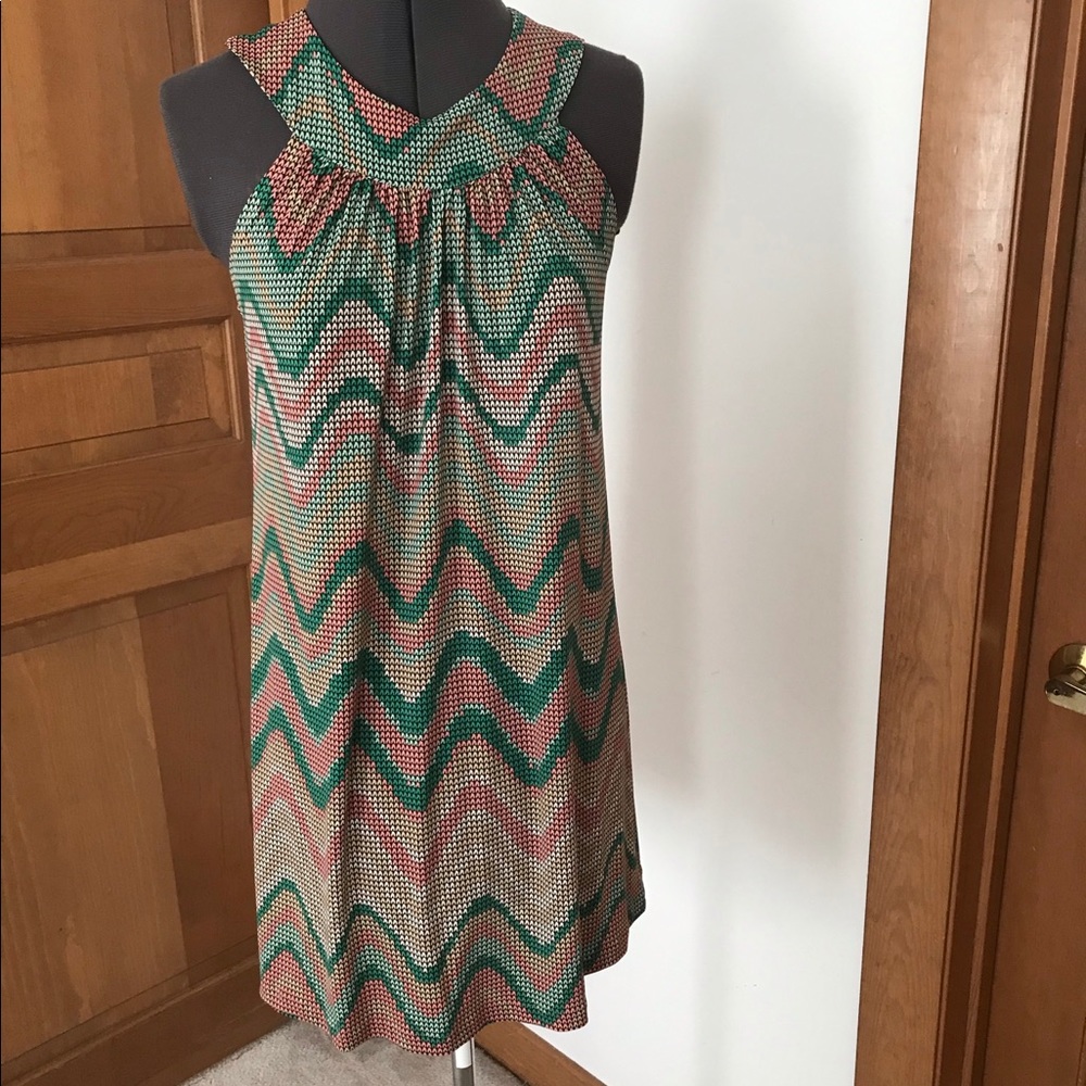 Veronica M print mini dress